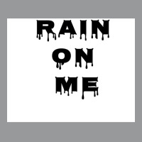 Rain On Me Poster Stars Unisex Hoodie | Artistshot