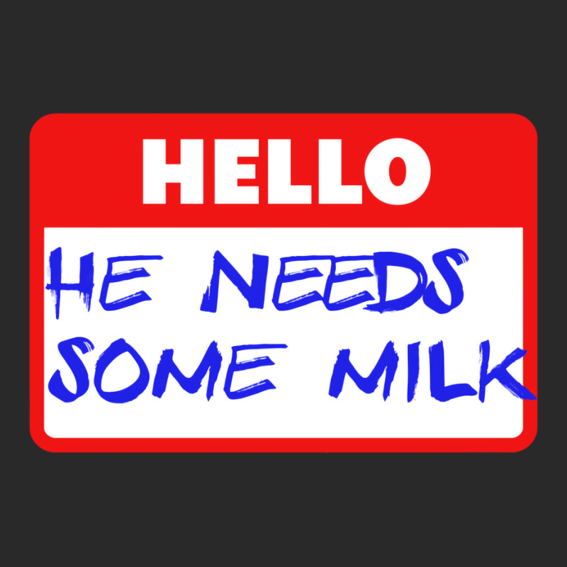 He Needs Some Milk Printed hat by mobretusanl | Artistshot