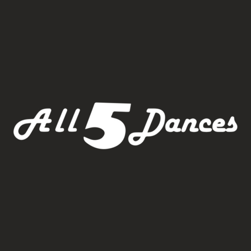 Community All Five Dances White Ladies Fitted T-Shirt by BrandiMclaren | Artistshot