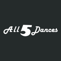 Community All Five Dances White Women's Triblend Scoop T-shirt | Artistshot