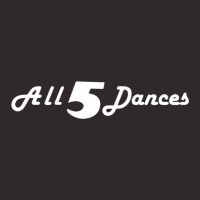 Community All Five Dances White Racerback Tank | Artistshot