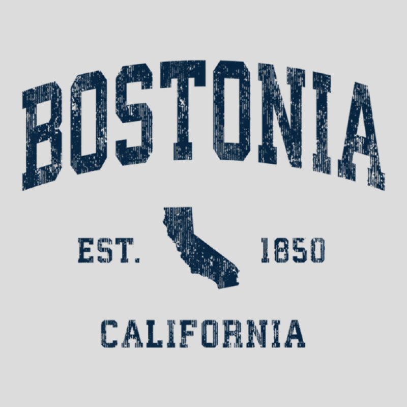 Bostonia California Ca Vintage Athletic Navy Sports Design Men's Polo Shirt | Artistshot