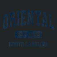 Oriental North Carolina Nc Vintage Athletic Sports Design Duffel Bag | Artistshot