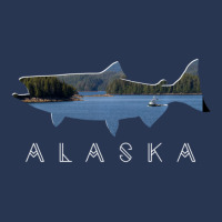 Limited Edition Alaskan King Salmon With Fishing Boat Saltwater Fisher Ladies Denim Jacket | Artistshot