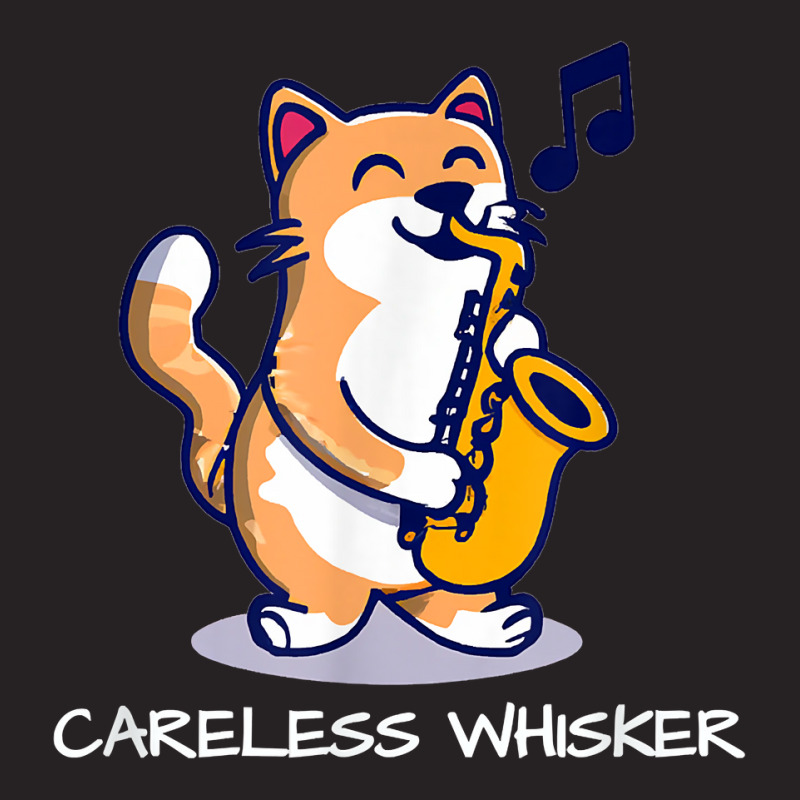 Cat Playing Saxophone Pun Careless Whisker T Shirt Vintage Cap by barrydygertkkx | Artistshot