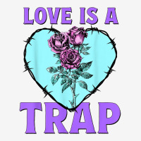 Anti Valentine Day Pastel Color Love A Trap Roses Thorns T Shirt Baby Bibs | Artistshot