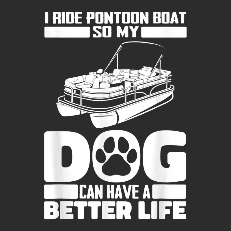 Boating Dog Lake   Pontoon Boat T Shirt Exclusive T-shirt | Artistshot