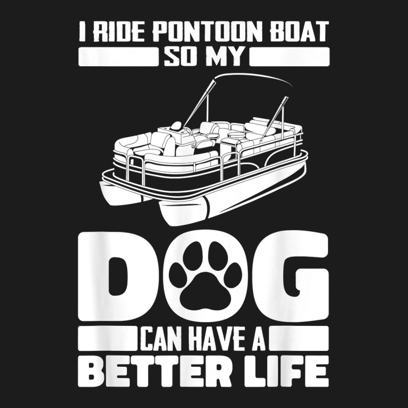 Boating Dog Lake   Pontoon Boat T Shirt Hoodie & Jogger Set | Artistshot