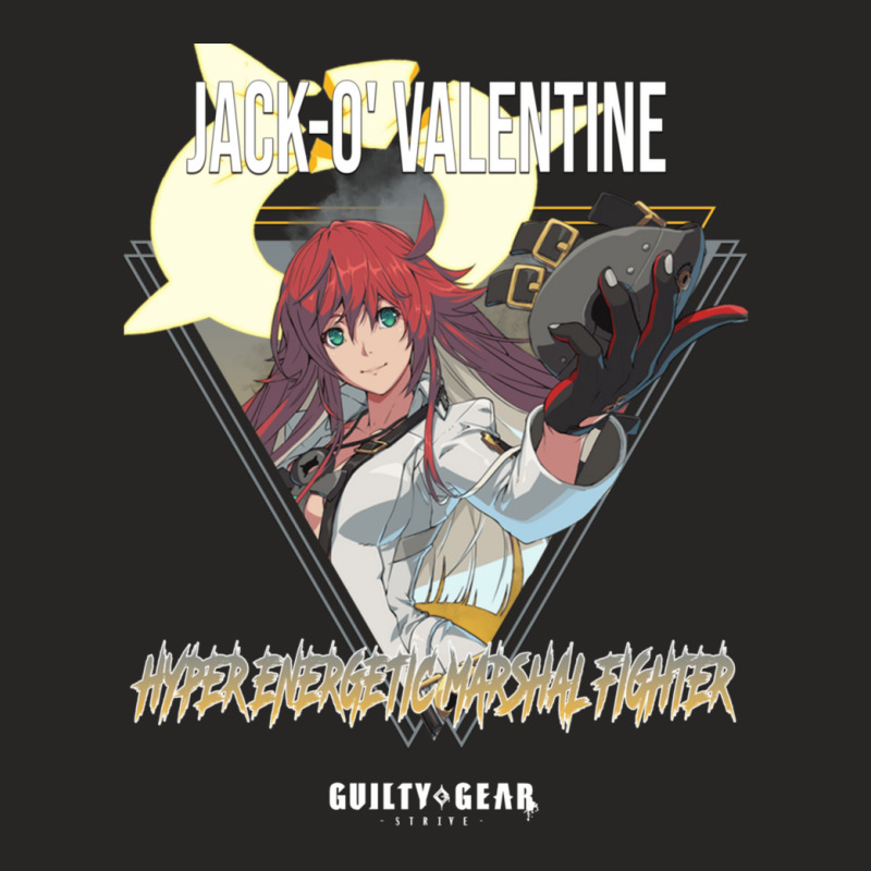 Guilty Gear Strive  Hyper Energetic Marshal Fighter Jacko Valentine 1 Ladies Fitted T-Shirt by SandraMarianela | Artistshot