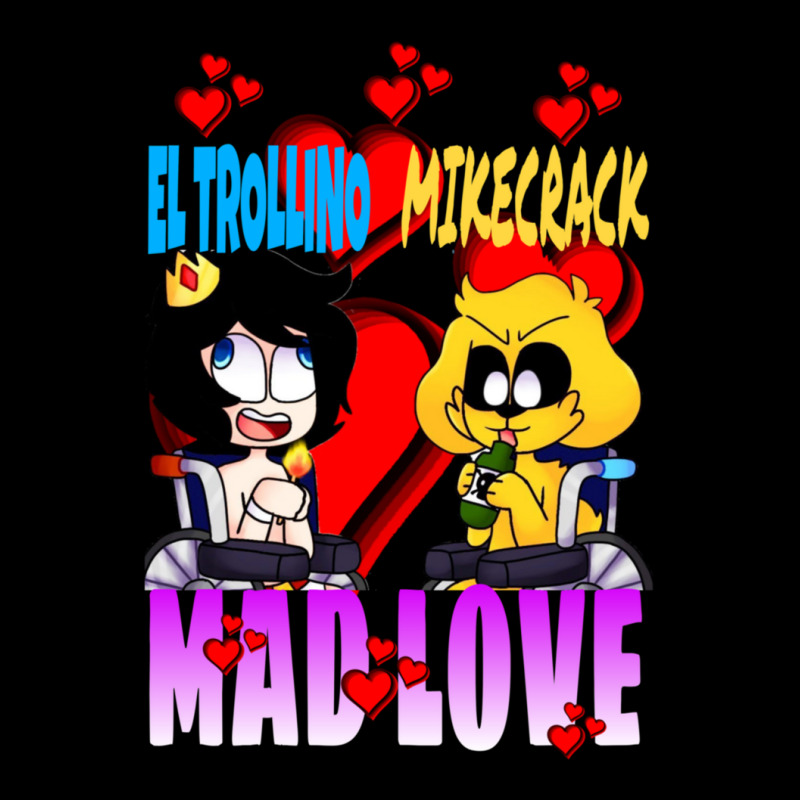 Mad Love Mikecrack Y El Trollino Camiseta Pocket T-Shirt by CLIFFORCHLESS | Artistshot