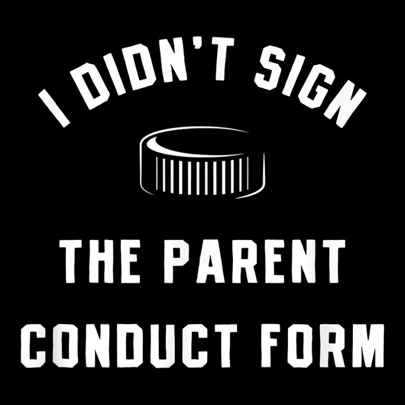 Crazy Sports Parent Mom Dad Code Of Conduct Form Hockey Puck T Shirt Fleece Short | Artistshot