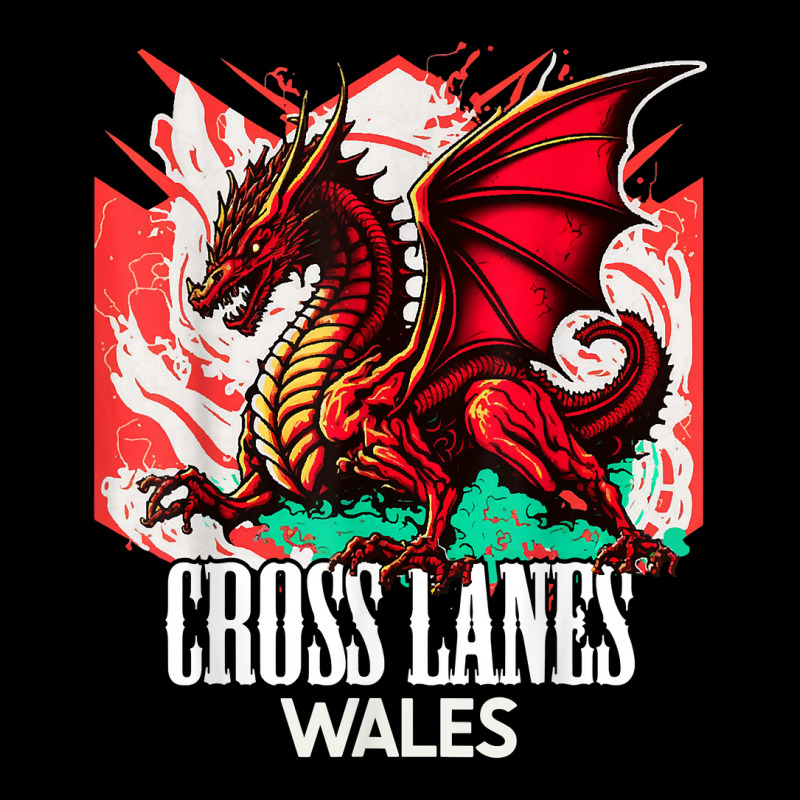 Cross Lanes Wales Welsh Flag Y Ddraig Goch Dragon T Shirt Maternity Scoop Neck T-shirt by barrydygertkkx | Artistshot