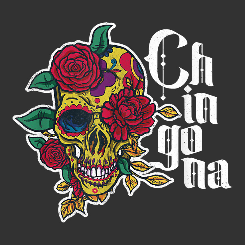 Chingona Roses Skull – Funny Mexican Woman Girl Latina T Shirt Baby Bodysuit by sheritl9tl | Artistshot