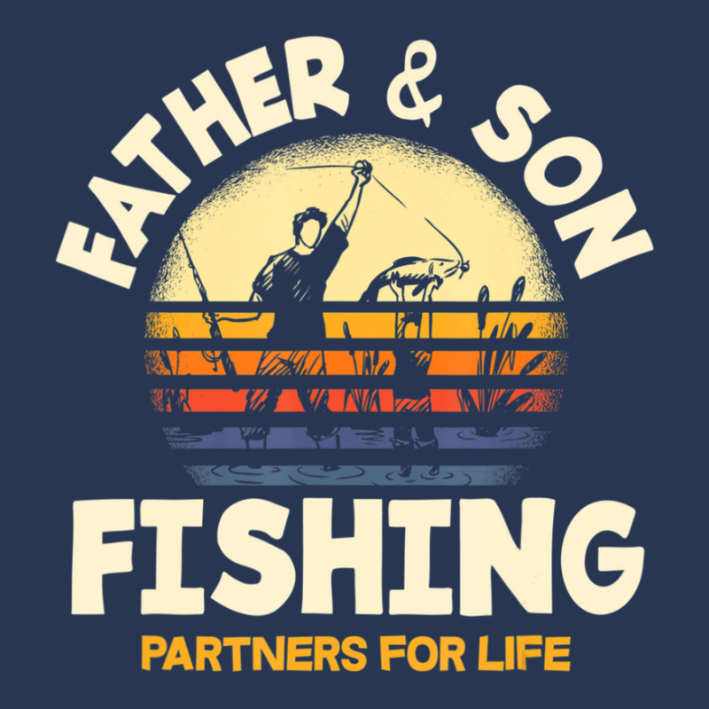 Limited Edition Father And Son Fishing Partners For Life Fishing Men Denim Jacket | Artistshot