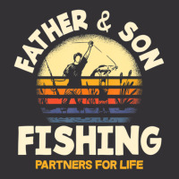 Limited Edition Father And Son Fishing Partners For Life Fishing Vintage Hoodie | Artistshot