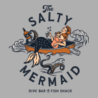 The Salty Mermaid Dive Bar & Fish Shack Ladies Fitted T-shirt | Artistshot