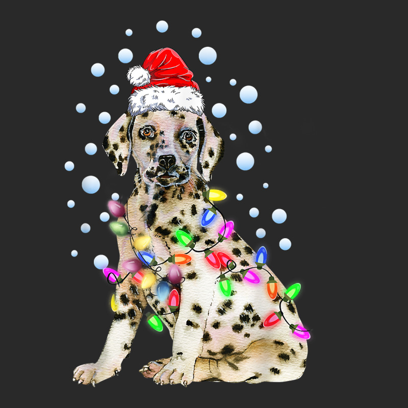 Dalmatian Dog Funny Cute Christmas Lights Puppy Lover T Shirt Toddler T-shirt by alysestick8m7 | Artistshot