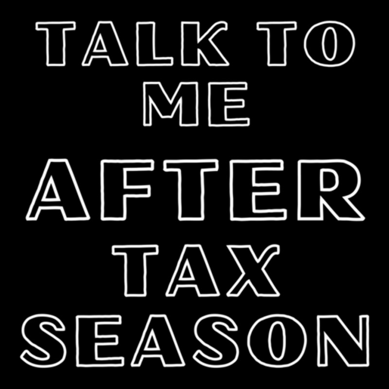 Talk To Me After Tax Season Adjustable Cap by MELANIENDERSON | Artistshot