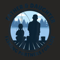 Hot Trend Father & Daughter Fishing Partners For Life Ladies Fitted T-shirt | Artistshot