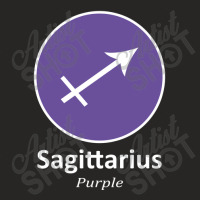 Sagittarius Purple Nft And Metaverse Ladies Fitted T-shirt | Artistshot