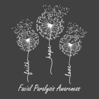 Facial Paralysis Awareness Faith Hope Love Dandelion T Shirt Vintage T-shirt | Artistshot