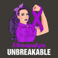 Fibromyalgia Warrior Unbreakable Tee Strong Fibromyalgia Gir T Shirt Bucket Hat | Artistshot