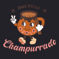 But First Champurrado Funny Mexican Holiday Christmas T Shirt Unisex Sherpa-lined Denim Jacket | Artistshot