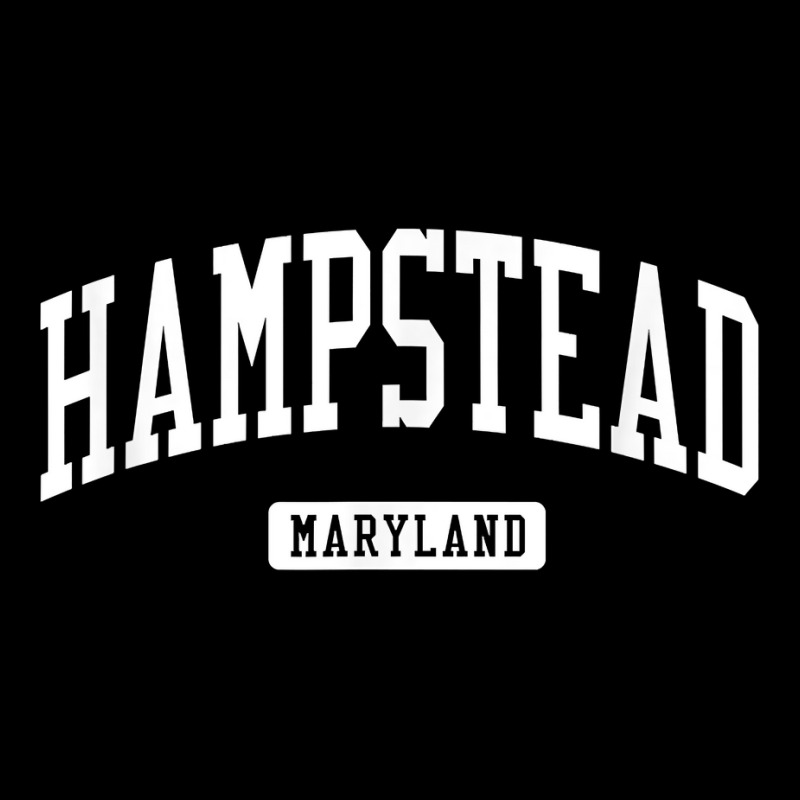 Hampstead Maryland Md Vintage Athletic Sports Design T Shirt Men's Long Sleeve Pajama Set | Artistshot