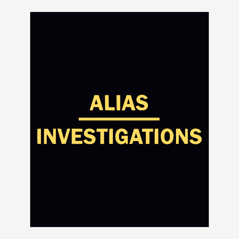 Alias Investigations Poster Trending Adjustable Cap by ferinagucuka | Artistshot