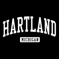 Hartland Michigan Mi Vintage Athletic Sports Design T Shirt Adjustable Cap | Artistshot