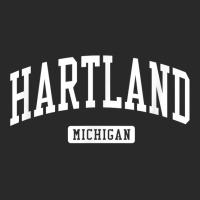 Hartland Michigan Mi Vintage Athletic Sports Design T Shirt Printed Hat | Artistshot