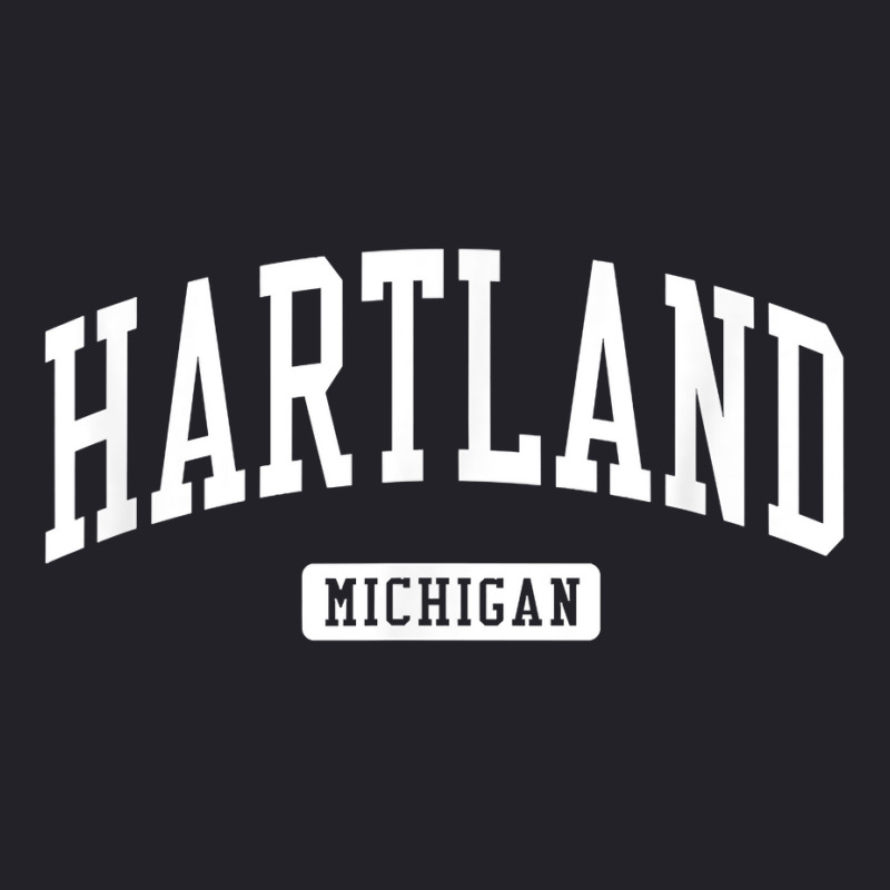 Hartland Michigan Mi Vintage Athletic Sports Design T Shirt Unisex Sherpa-Lined Denim Jacket by barrydygertkkx | Artistshot