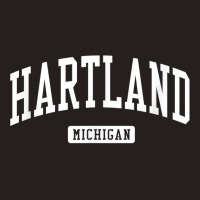 Hartland Michigan Mi Vintage Athletic Sports Design T Shirt Tank Top | Artistshot