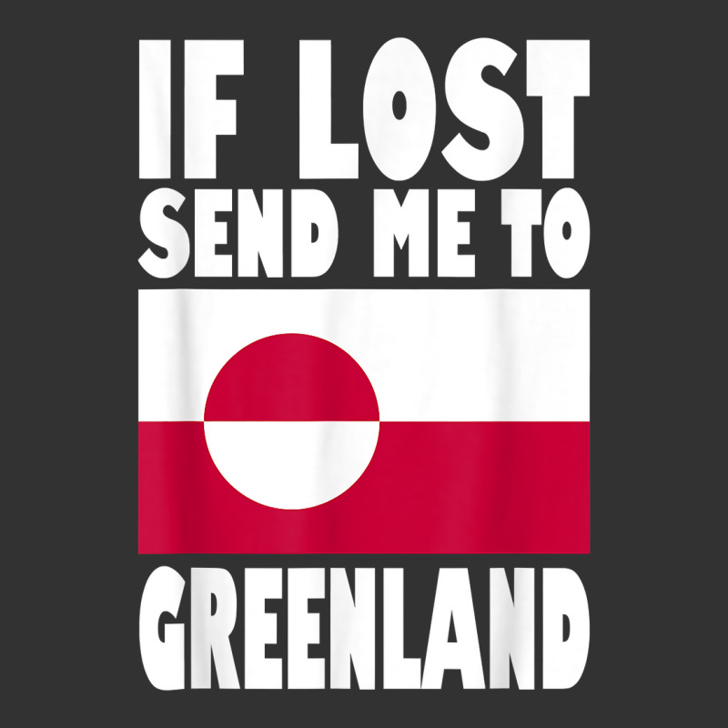 Greenland Flag Design  If Lost Send Me To Greenland T Shirt Baby Bodysuit | Artistshot