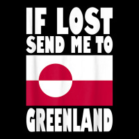 Greenland Flag Design  If Lost Send Me To Greenland T Shirt Baby Bibs | Artistshot