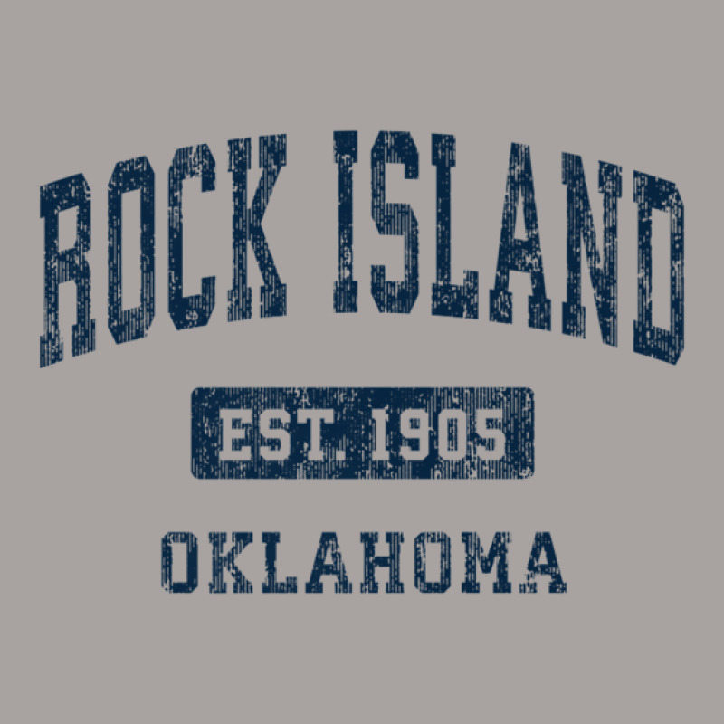 Rock Island Oklahoma Ok Vintage Athletic Sports Design Racerback Tank by legatgzlezy | Artistshot