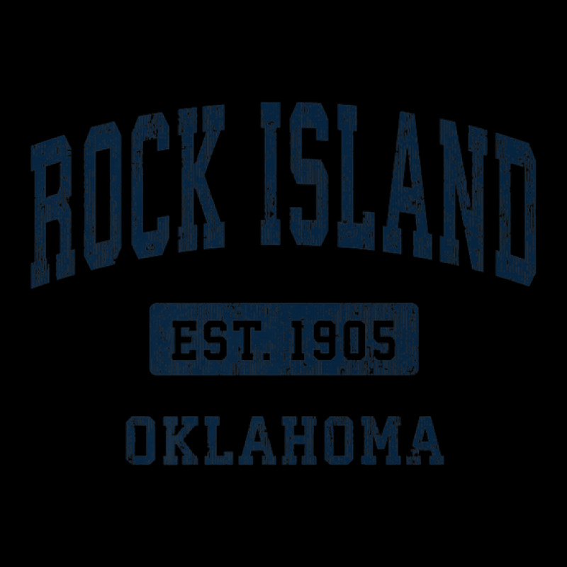 Rock Island Oklahoma Ok Vintage Athletic Sports Design Legging by legatgzlezy | Artistshot