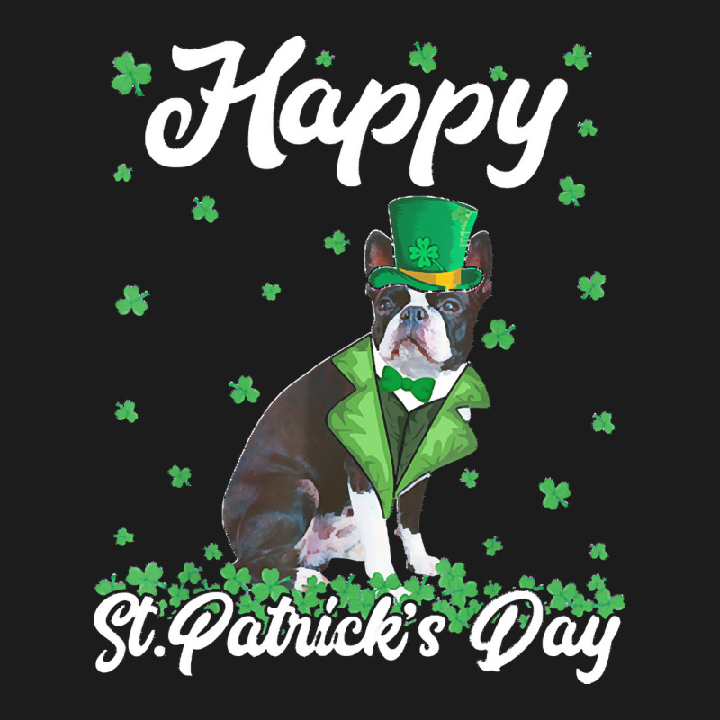 Boston Terrier T  Shirt Happy St. Patrick's Day Boston Terrier T  Shir Hoodie & Jogger Set | Artistshot