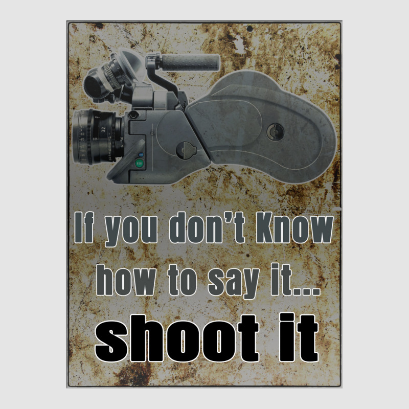 If You Dont Know How You Say It ... Shoot It Classic  80s Hipster Exclusive T-shirt | Artistshot