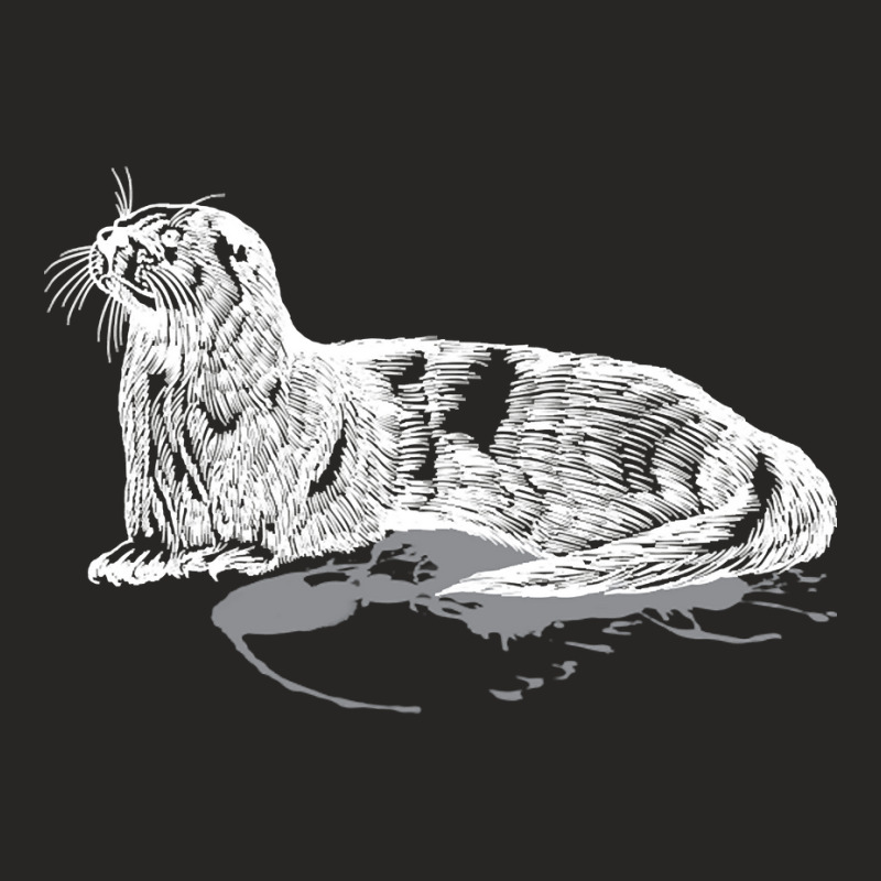 Limited Edition Zoo Keeper Animal Wildlife Gift Otter Ladies Fitted T-Shirt by declangreenwood | Artistshot