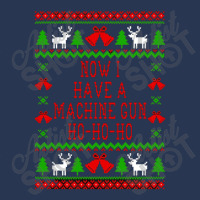 Now I Have A Machine Gun Ho Ho Ho Die Hard Quote Ugly Christmas Men Denim Jacket | Artistshot