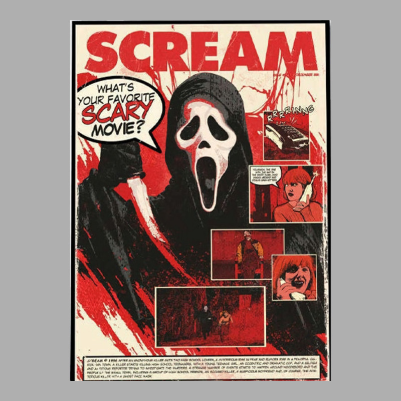 Scream Scary Movie Ladies Fitted T-Shirt by kalosseerma1 | Artistshot