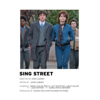 Sing Street Minimalist Poster Classic 70s Vintage Crewneck Sweatshirt | Artistshot