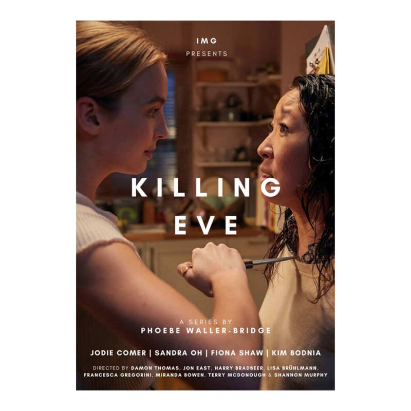 Killing Eve Tv Show Poster Aesthetic V-neck Tee | Artistshot