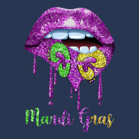 Dripping Lip Biting Fleur De Lys Mardi Gras For Women Men Denim Jacket | Artistshot