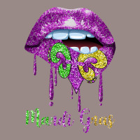 Dripping Lip Biting Fleur De Lys Mardi Gras For Women Vintage T-shirt | Artistshot