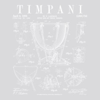 Timpani Kettle Drum Vintage Patent Timpanist Drawing Print Women's Triblend Scoop T-shirt | Artistshot