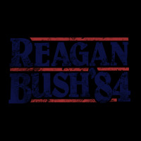 Reagan Bush 1984   Distressed And Faded Kids Cap | Artistshot