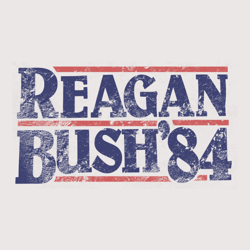 Reagan Bush 1984   Distressed And Faded Pocket T-Shirt by pixneragrajab | Artistshot