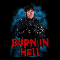 Burn In Hell 1 Men's Long Sleeve Pajama Set | Artistshot